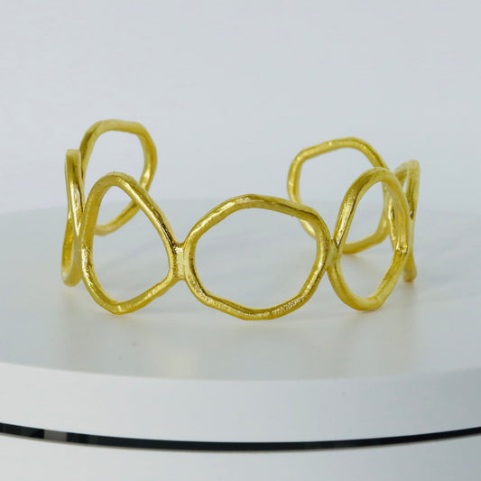 Circular Adjustable Cuff Bracelet