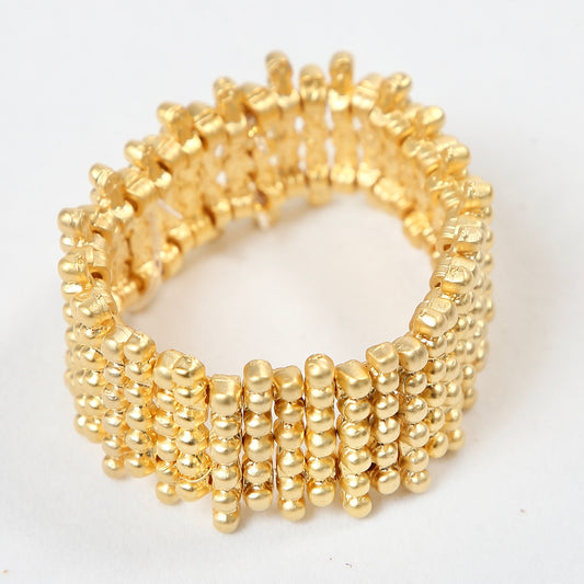 Gold Plated Beaded Bracelet