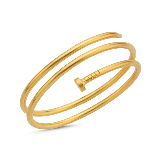 Eva Stacked Nail Bangle