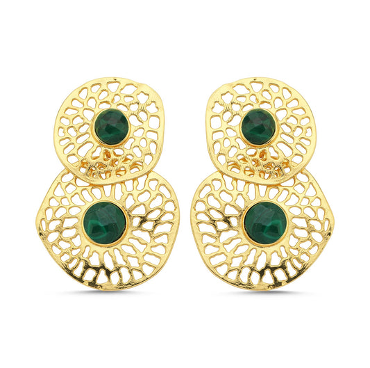 Sierra Emerald Earrings