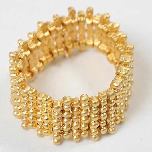 Gold Plated Beaded Bracelet