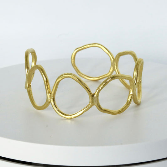 Circular Adjustable Cuff Bracelet