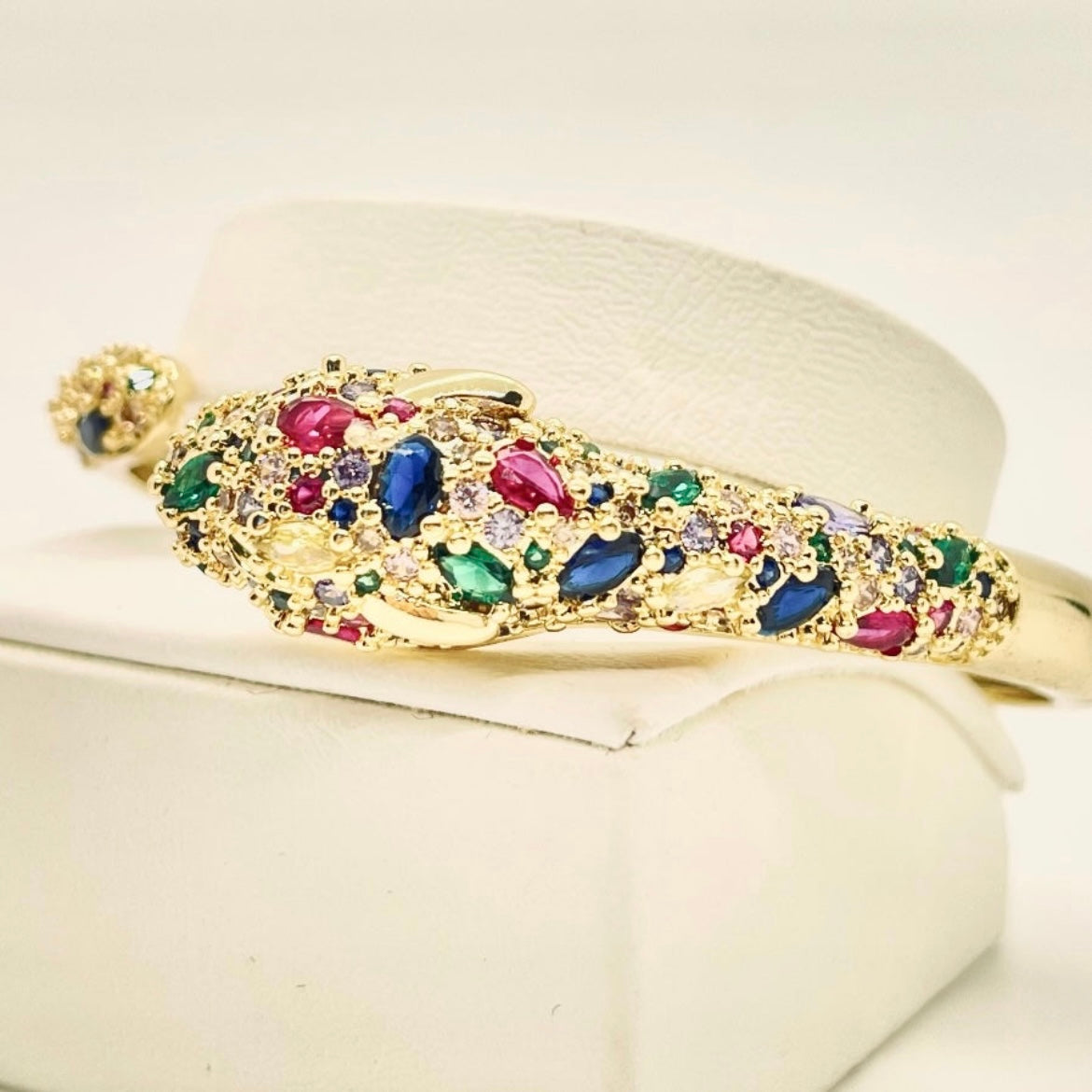 Gold Plated Jewel Bracelet