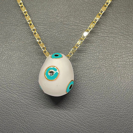 Evil Eye Ball Necklace