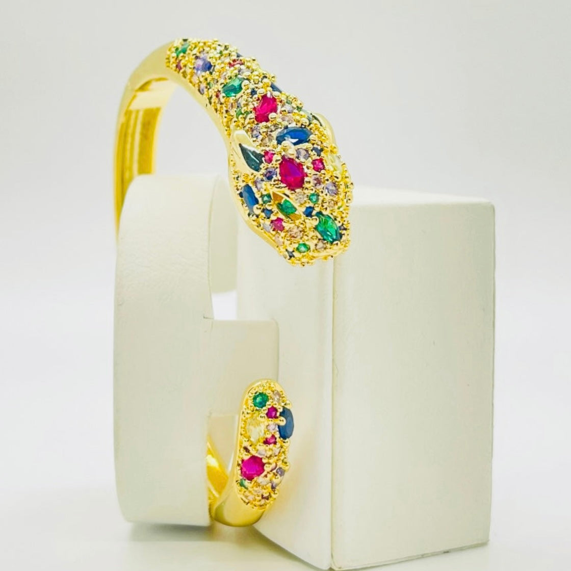 Gold Plated Jewel Bracelet