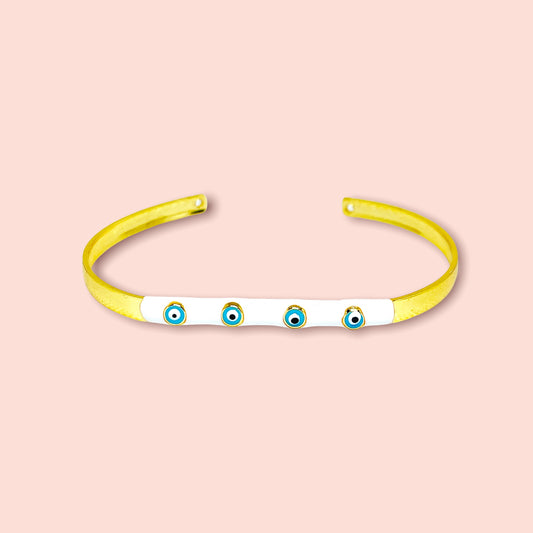 Evil Eye Enamel Bracelet