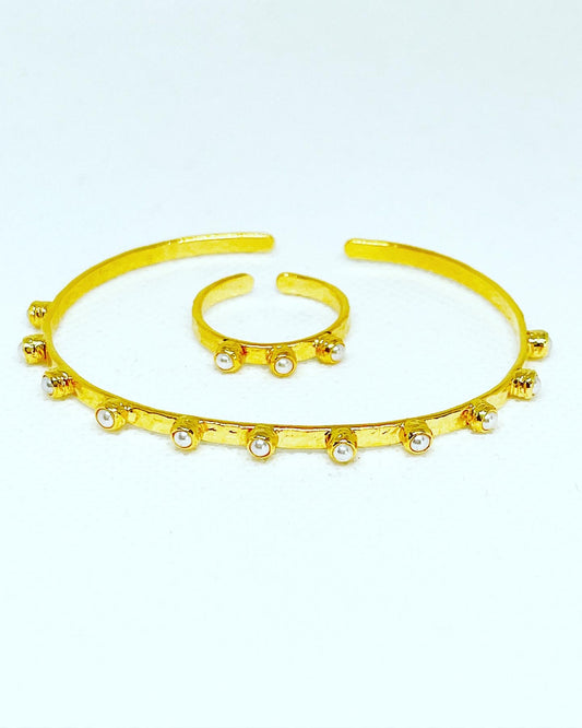 Rania Bracelet + Ring Set