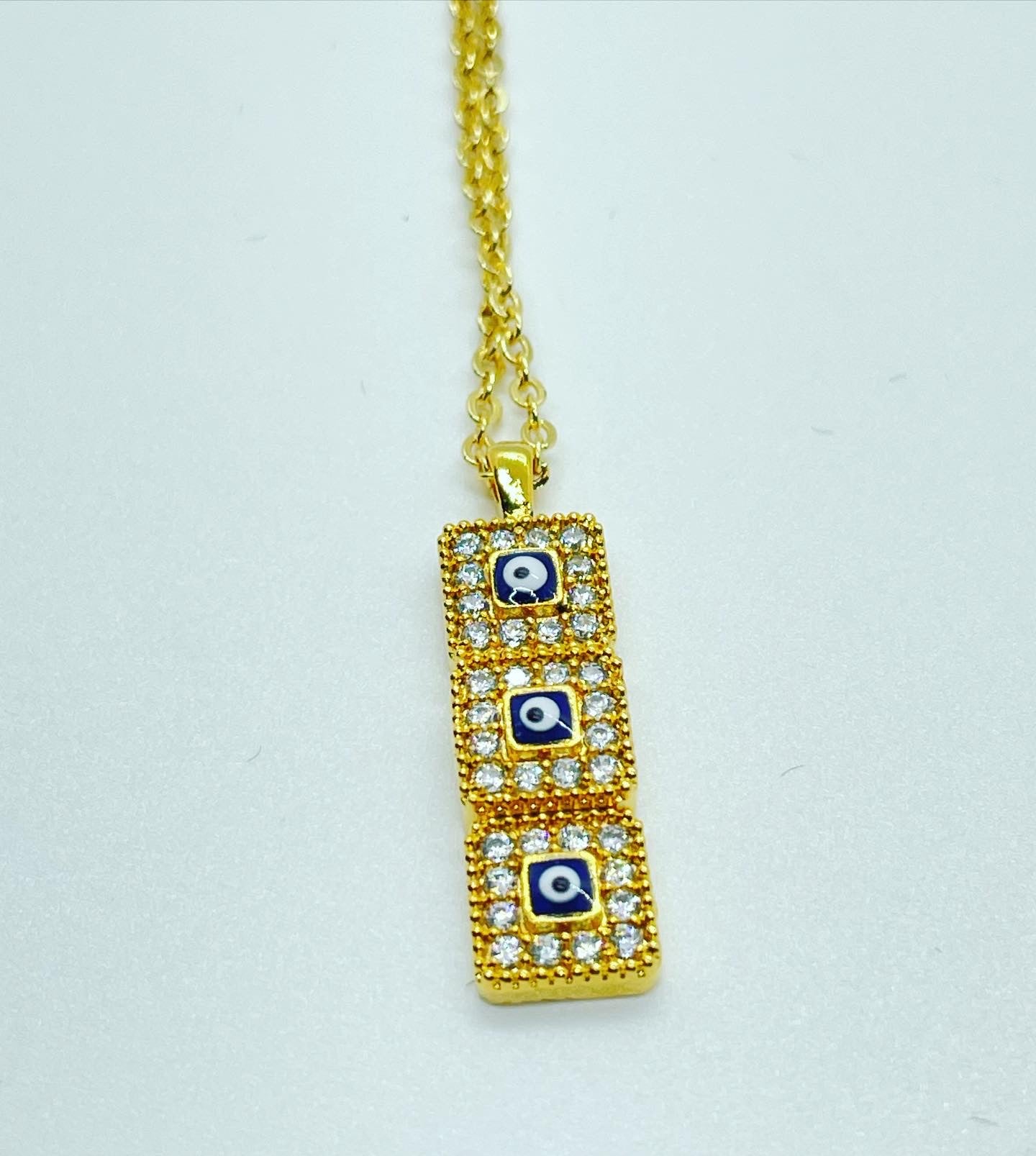 Evil Eye Drop Necklace