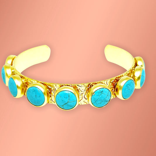 Turquoise Dot Bracelet