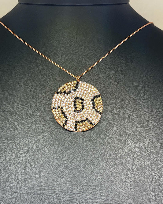 Cheetah Pendant Necklace